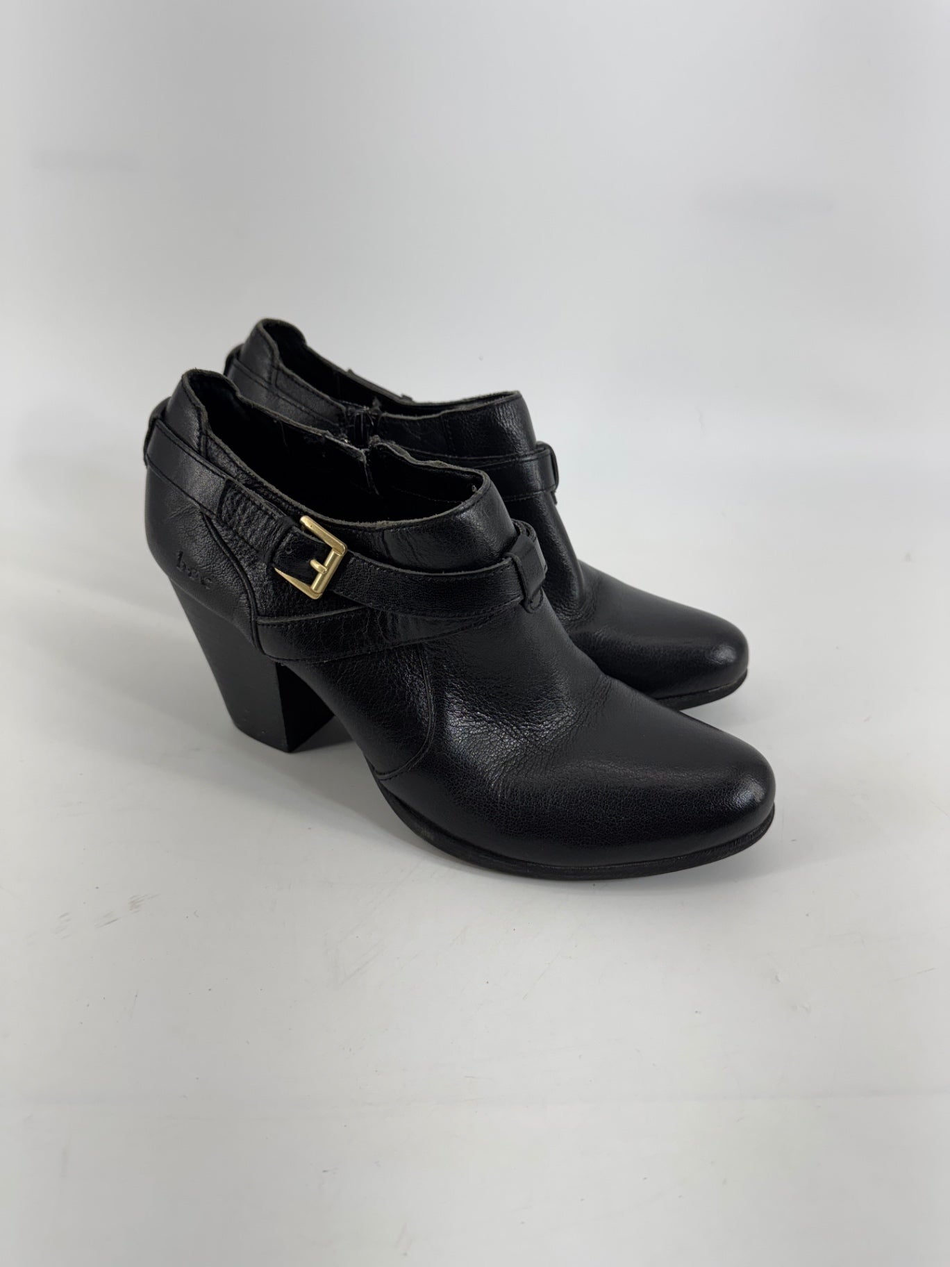 boc Black Ankle Boot Heels