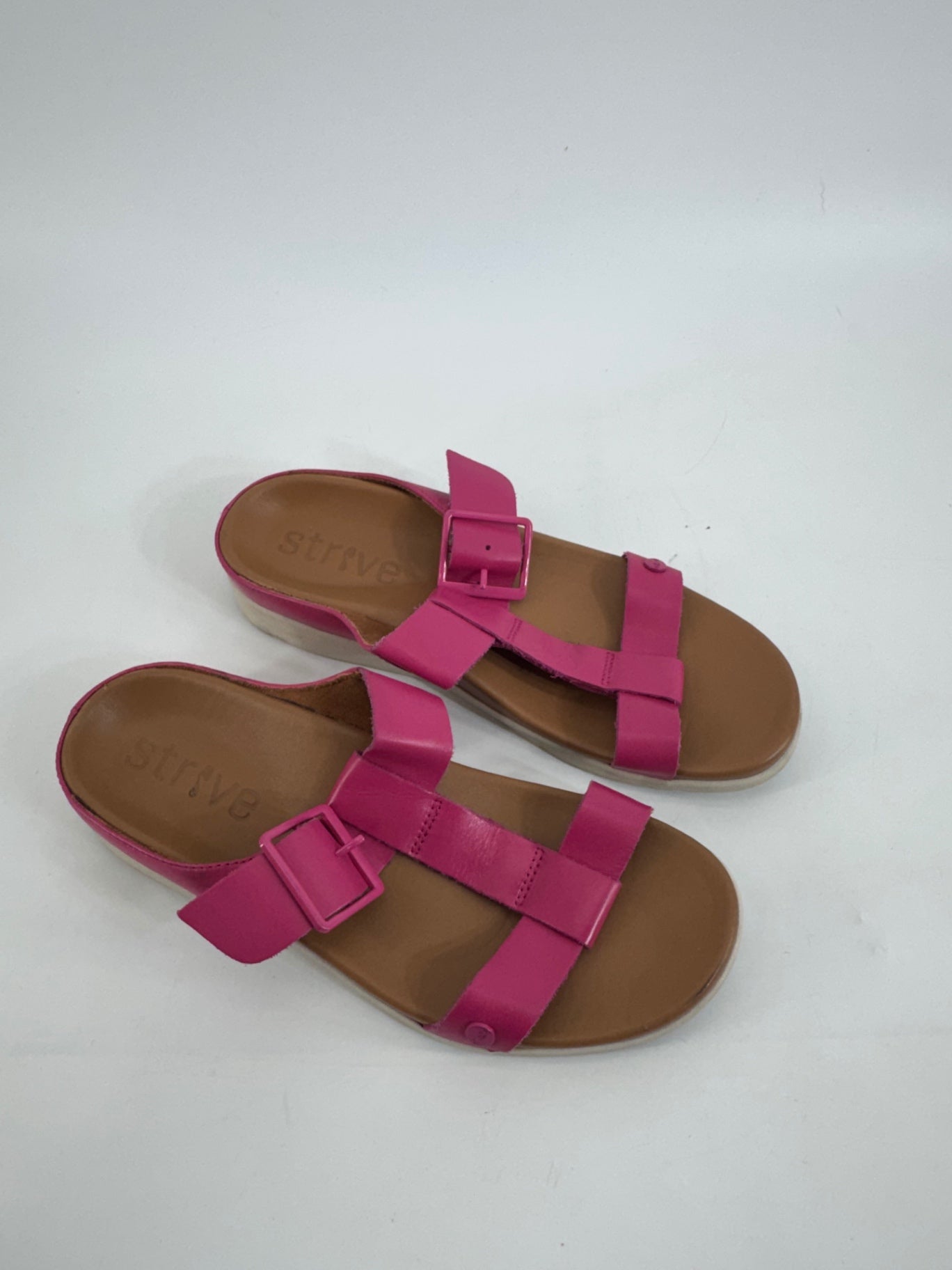 Strive Pink Slip on Sandals