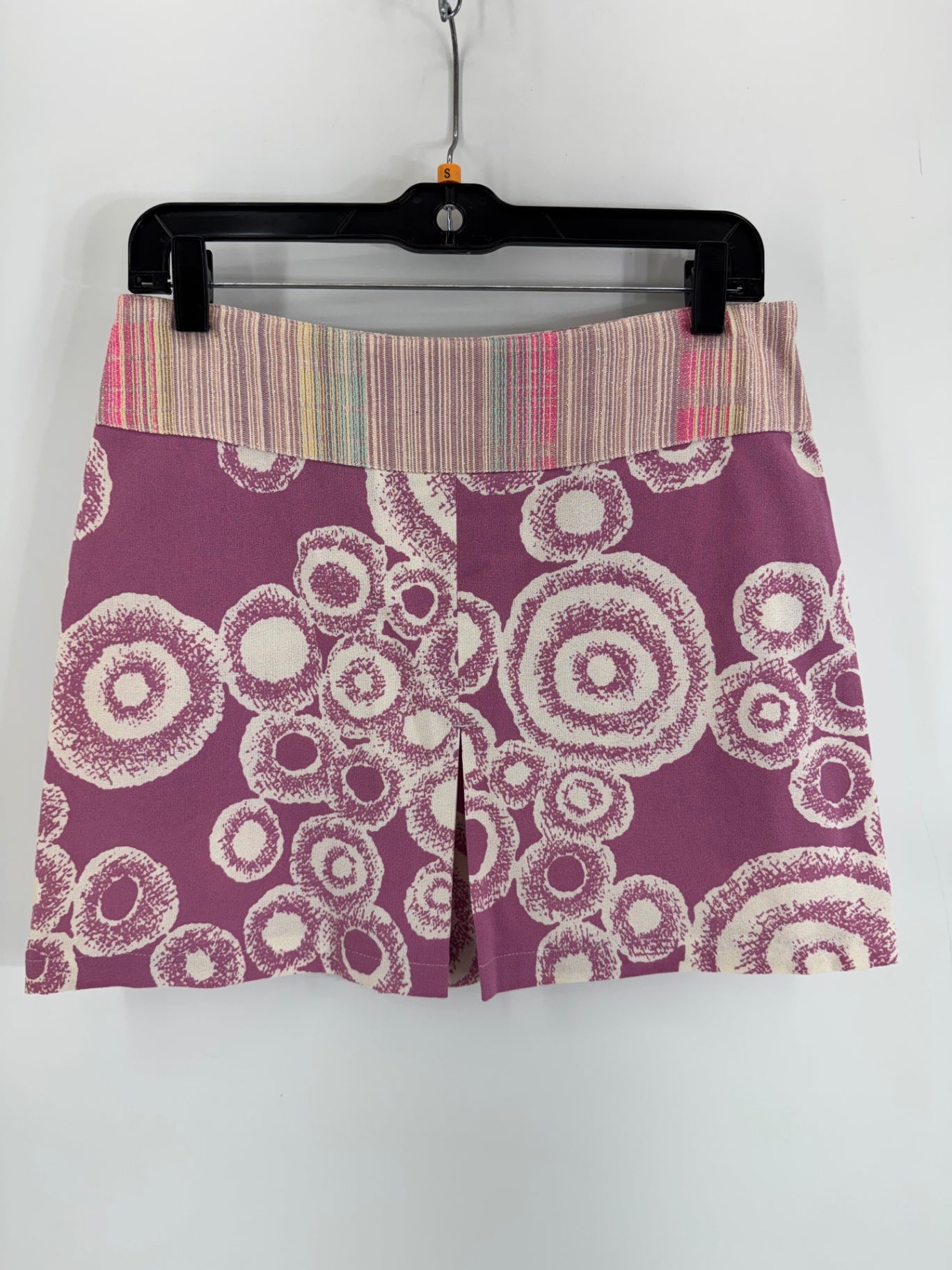 Lili Petrus Express Purple Print Skirt