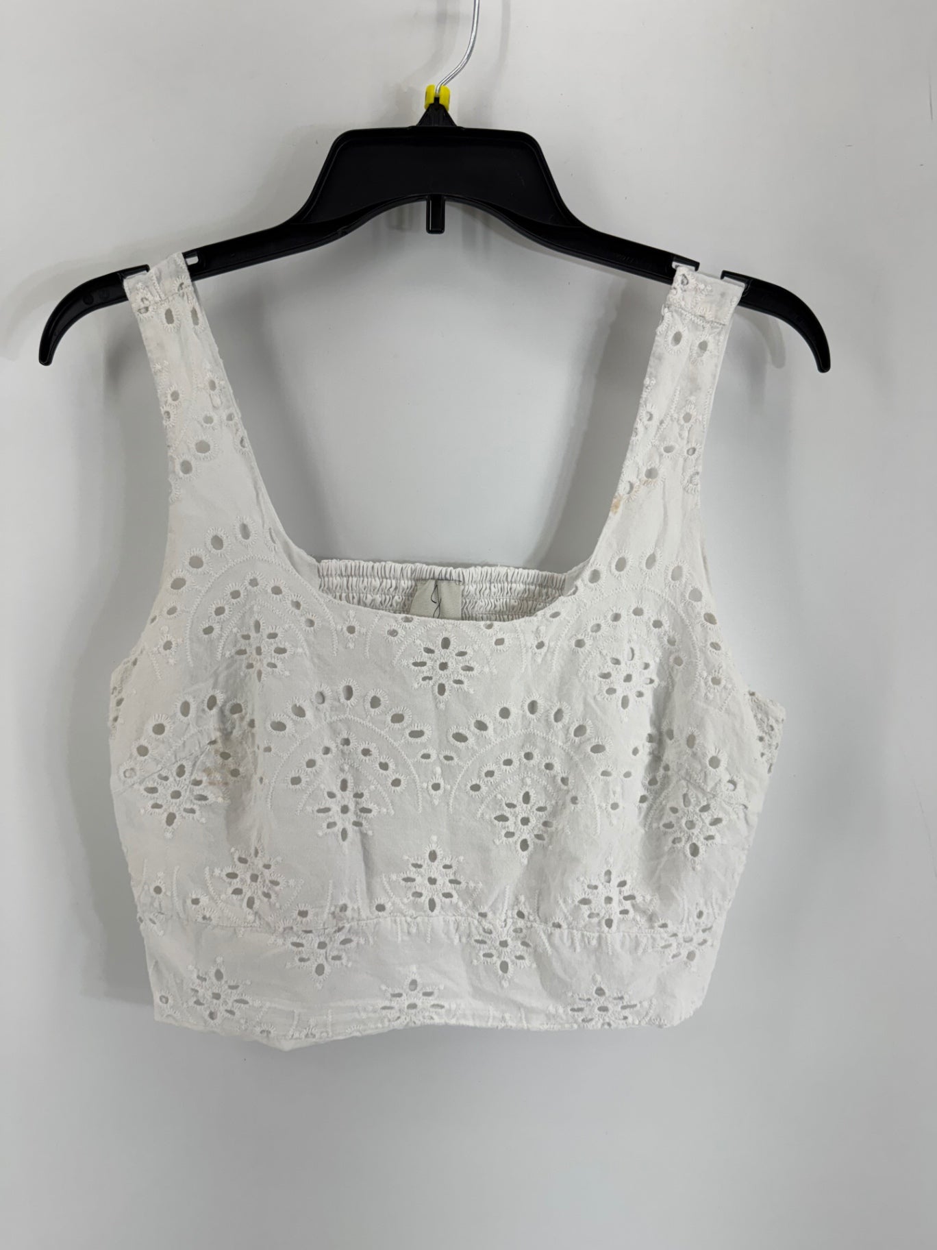 Joie White Eyelet Top