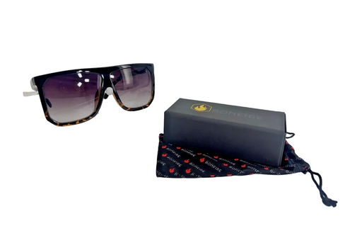 American Bonfire Ignite 18006 Sunglasses Tortoise Brown Oversized Square