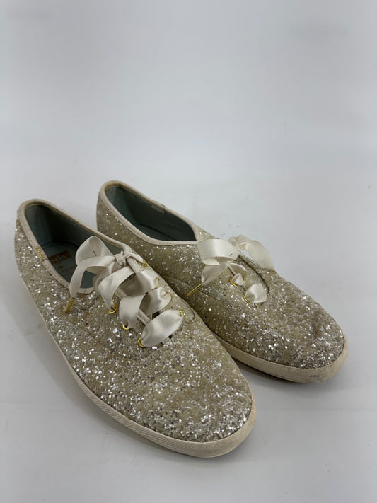 Kate Spade Gold Glitter Shoes