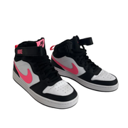 Nike Court Borough Mid 2 Black/Sunset Pule Sz 7Y