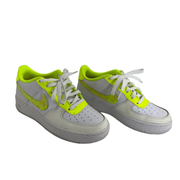 Nike AF 1 Low LV8 G8 White Volt Pink Sz 6.5Y
