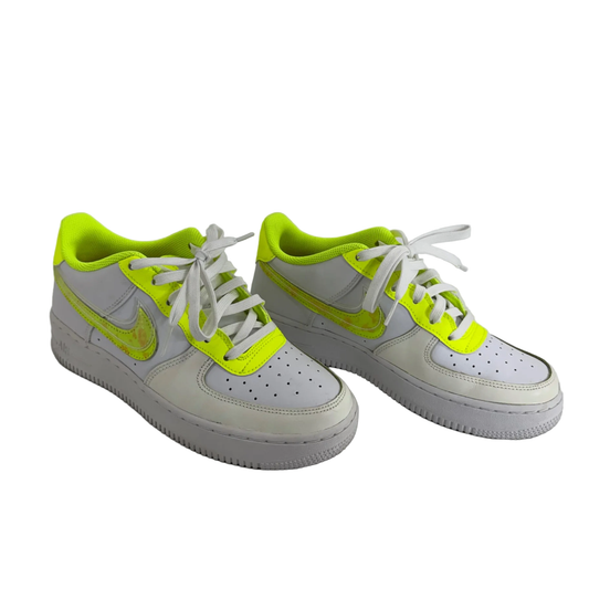 Nike AF 1 Low LV8 G8 White Volt Pink Sz 6.5Y