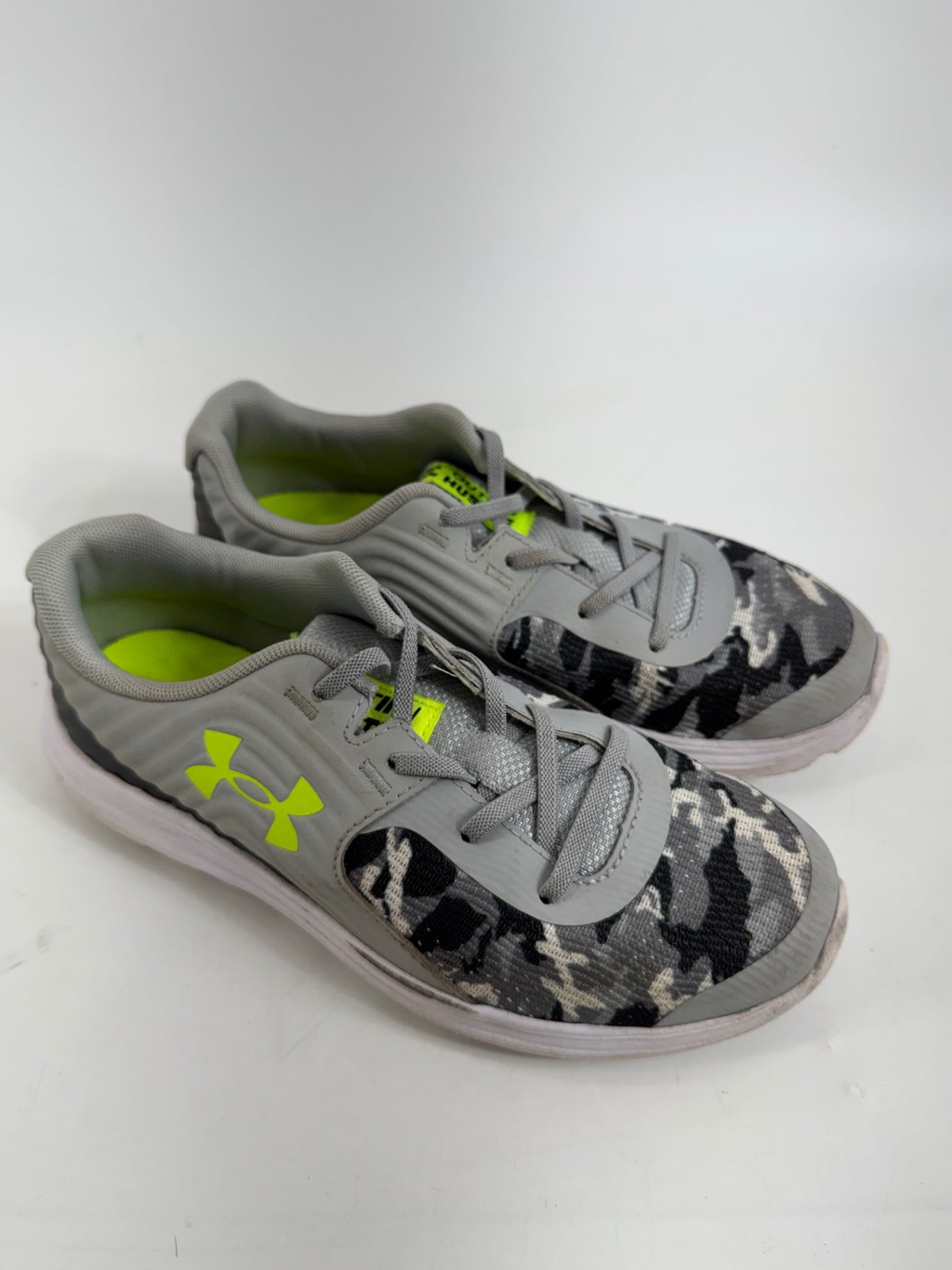 Under Armour Gray Camo Sneakers