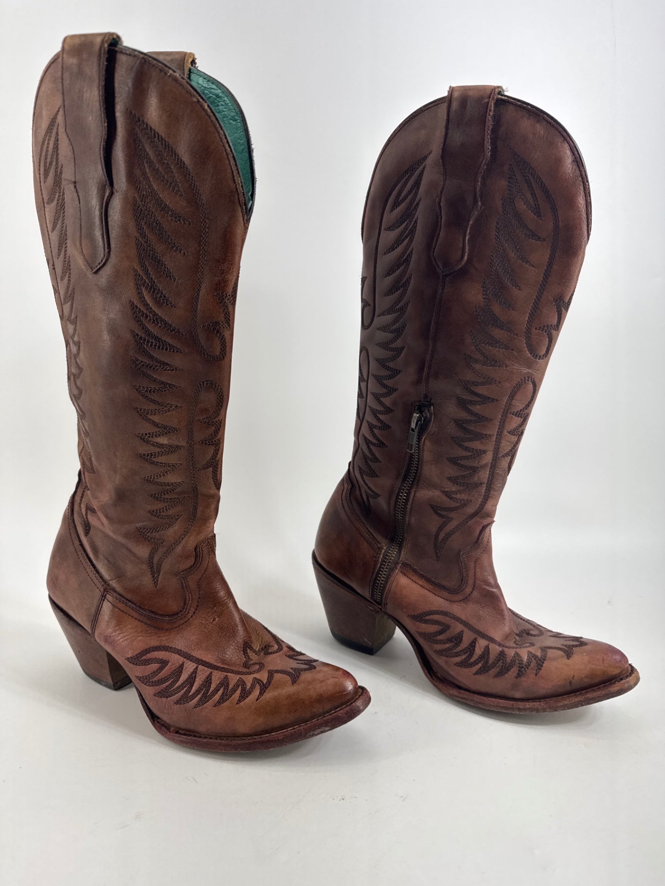 Corral Western Boots w/ Zipper