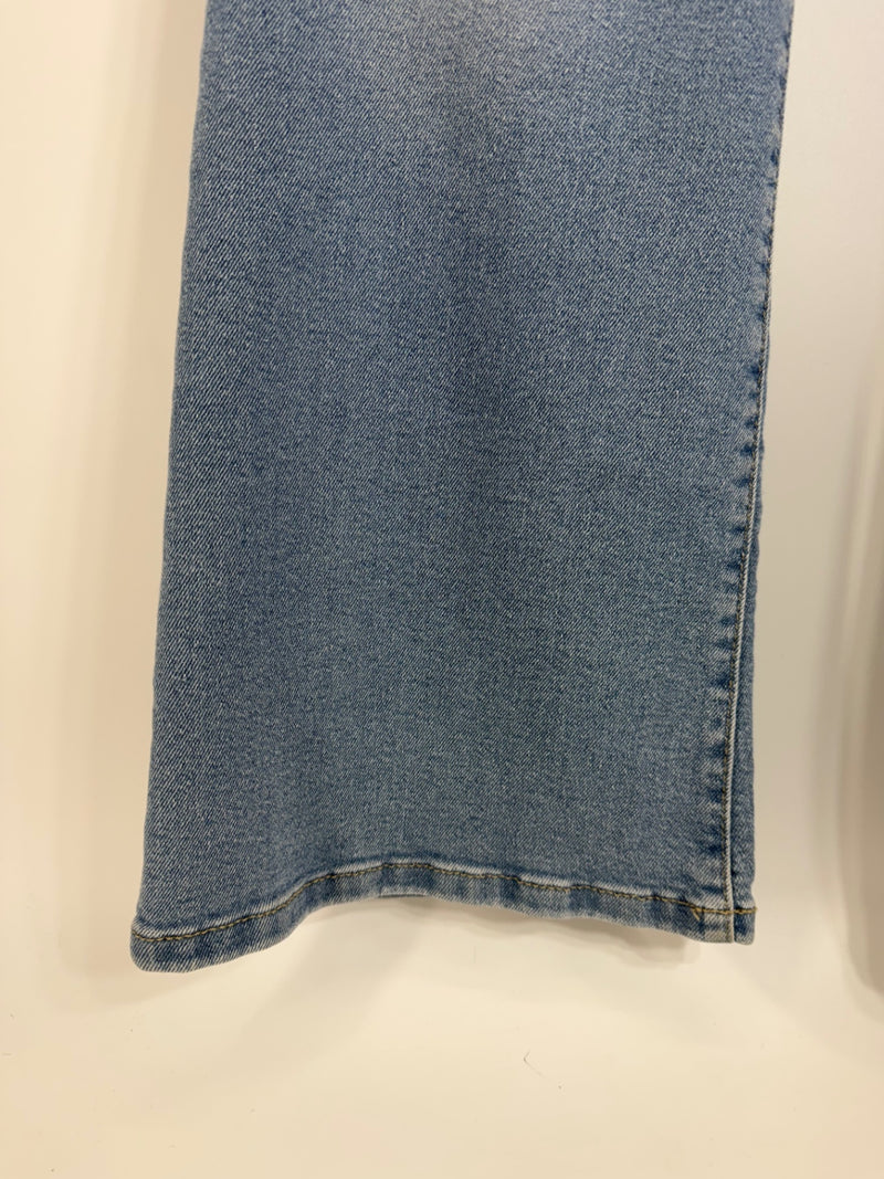 Jessica Simpson Flare Jean Size 14 Light Wash Denim