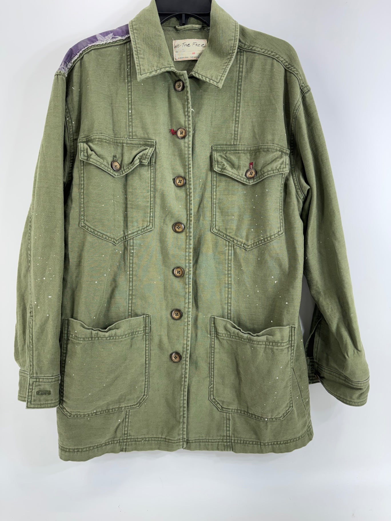 We The Free Green Jacket