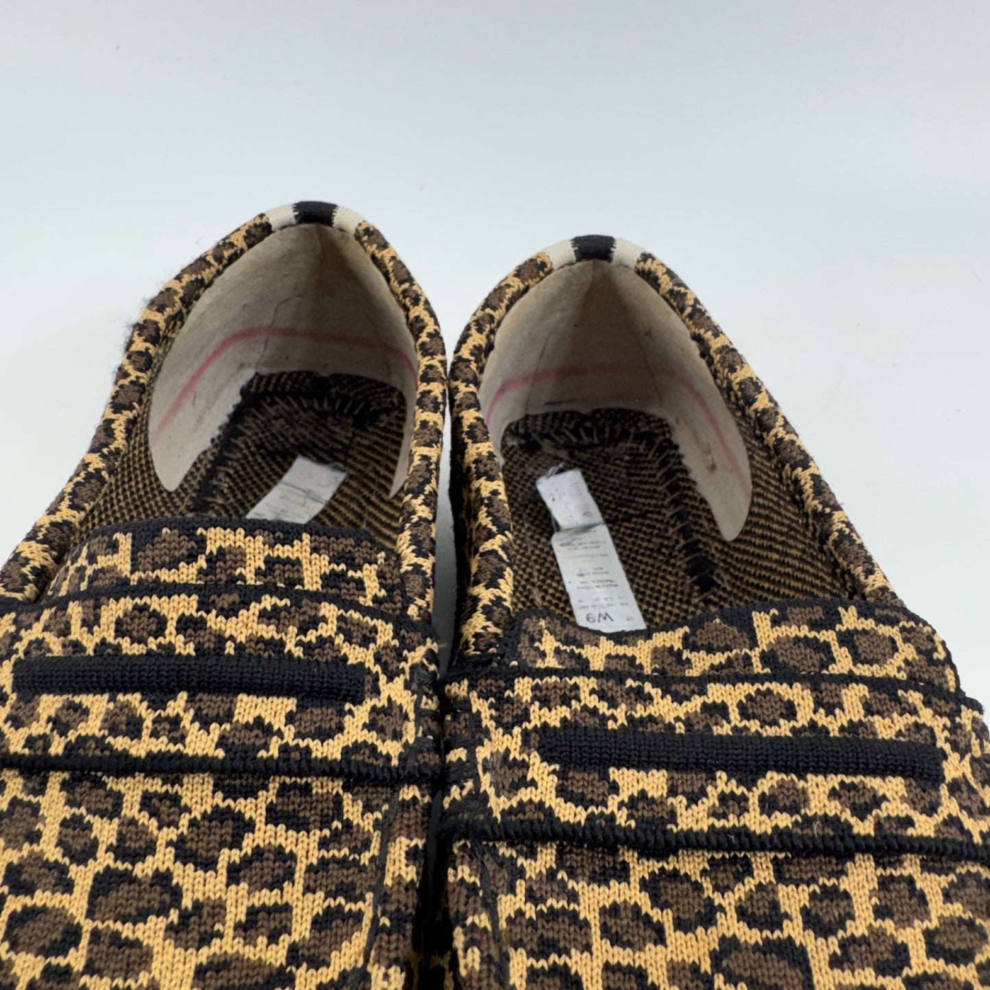 Rothy's Leopard Print Loafers Sz 9