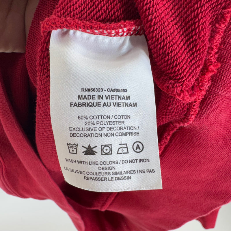 Nike Air Jordan Red Jumpman Embroidered Sweater Size SM