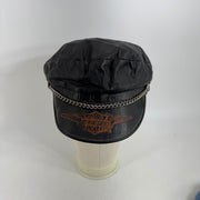 Harley-Davidson Vintage Leather Hat Sz LG
