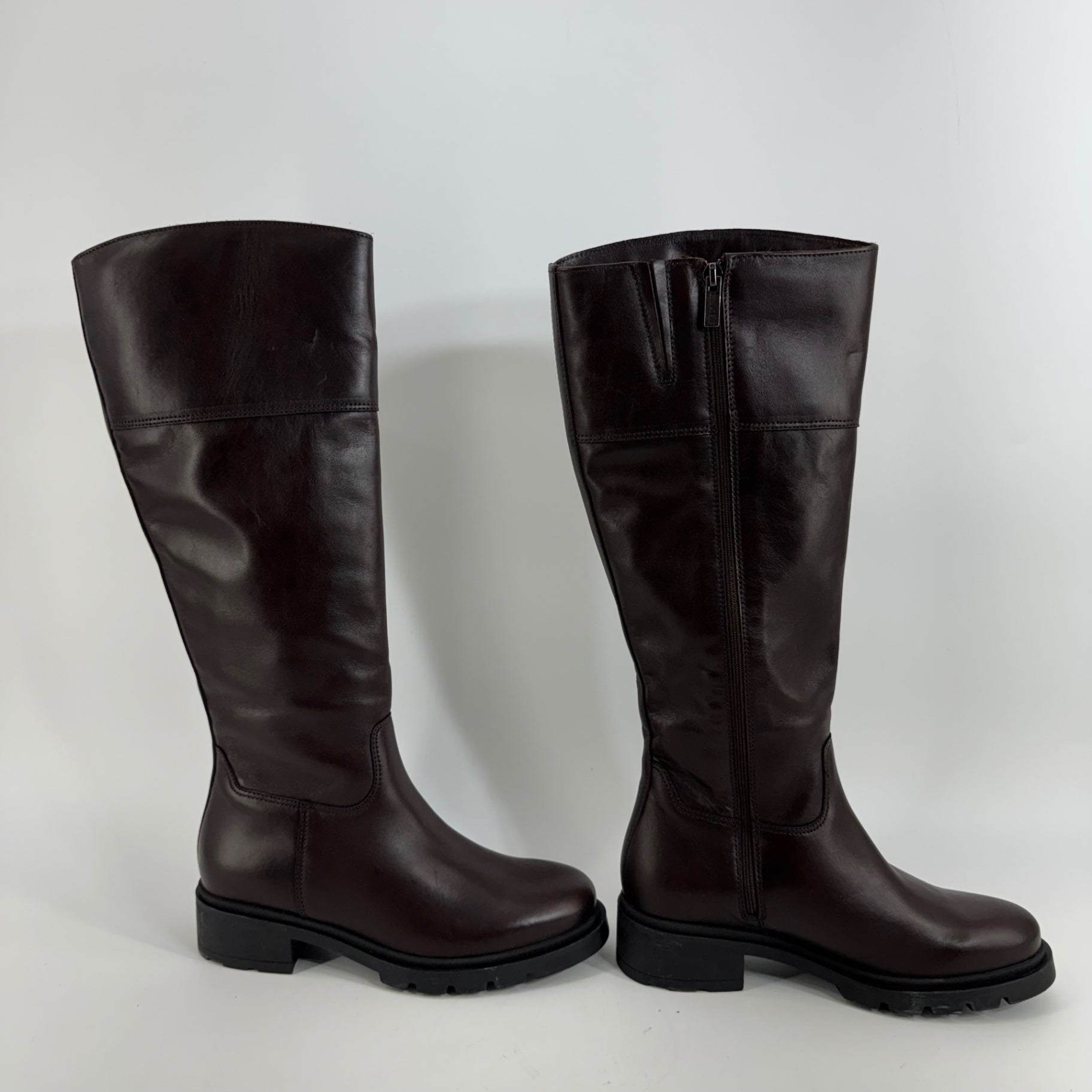 La Canadienne Brown Leather Boots Sz 7