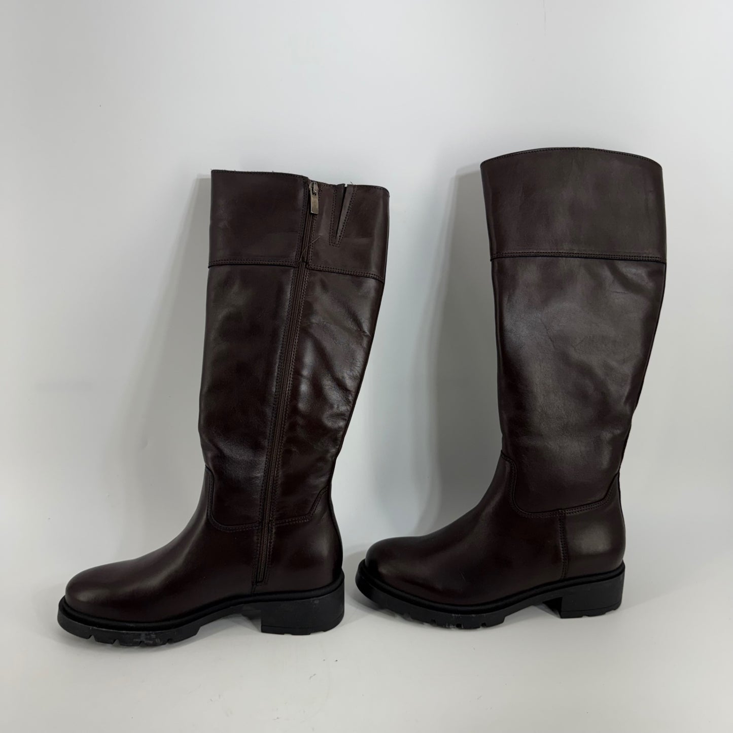La Canadienne Brown Leather Boots Sz 7