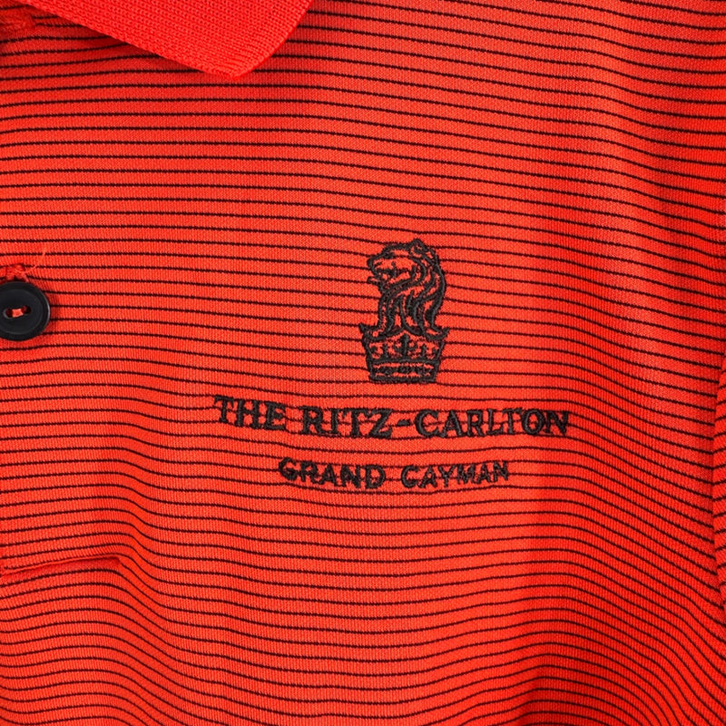 Adidas Ritz Carlton Kids Striped Polo Size Sm