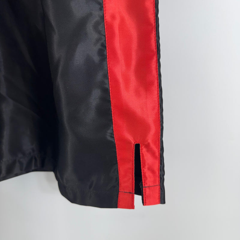 Title Boxing Black/Red Satin Boxing Shorts Size XL