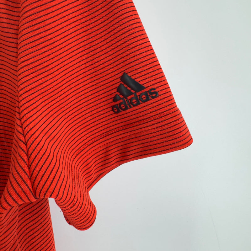 Adidas Ritz Carlton Kids Striped Polo Size Sm