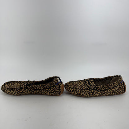 Rothy's Leopard Print Loafers Sz 9