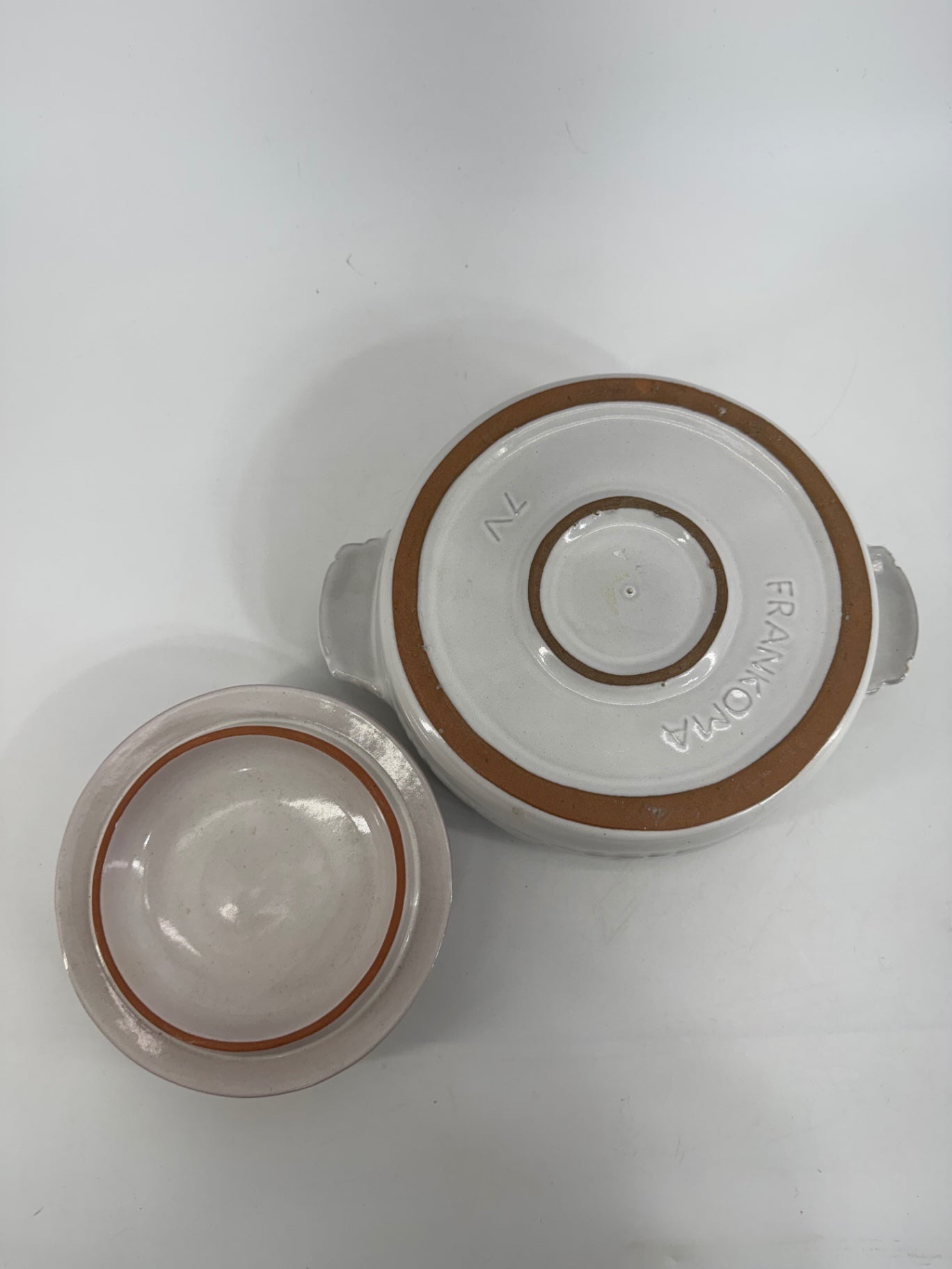 Frankoma Ceramic Dishware w/ Lid