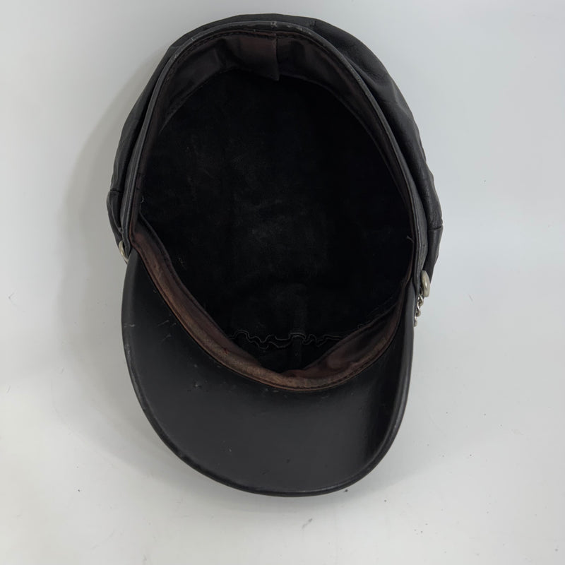 Harley-Davidson Vintage Leather Hat Sz LG