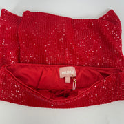 Show Me Your Mumu Red Sequins Skort NWT Size SM