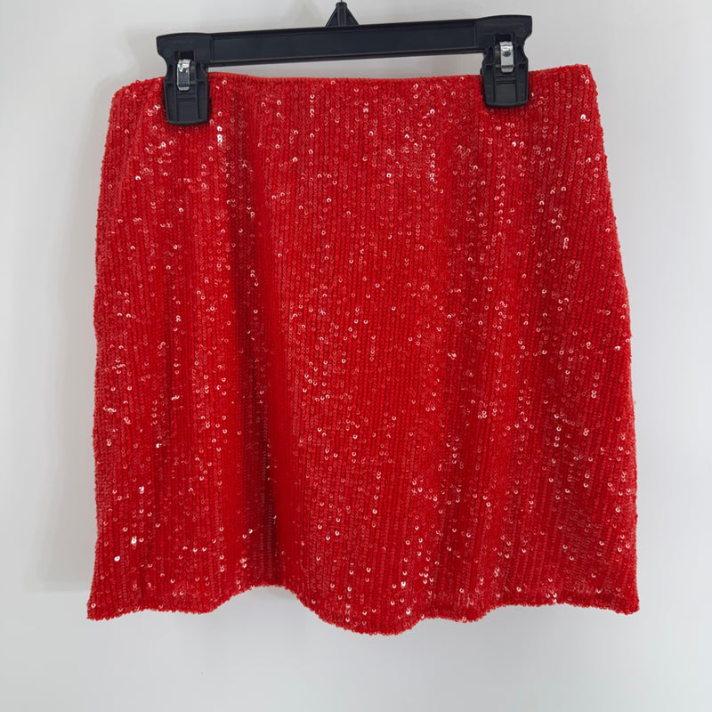 Show Me Your Mumu Red Sequins Skort NWT Size SM