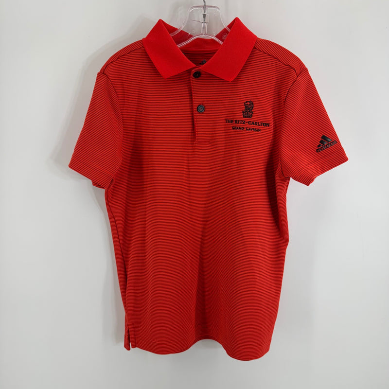 Adidas Ritz Carlton Kids Striped Polo Size Sm