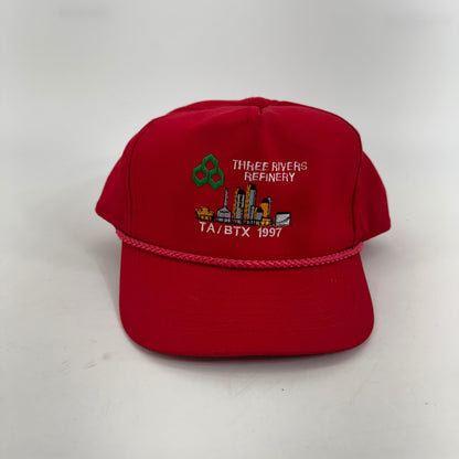 YoungAn Cap Red Three Rivers Refinery Logo
