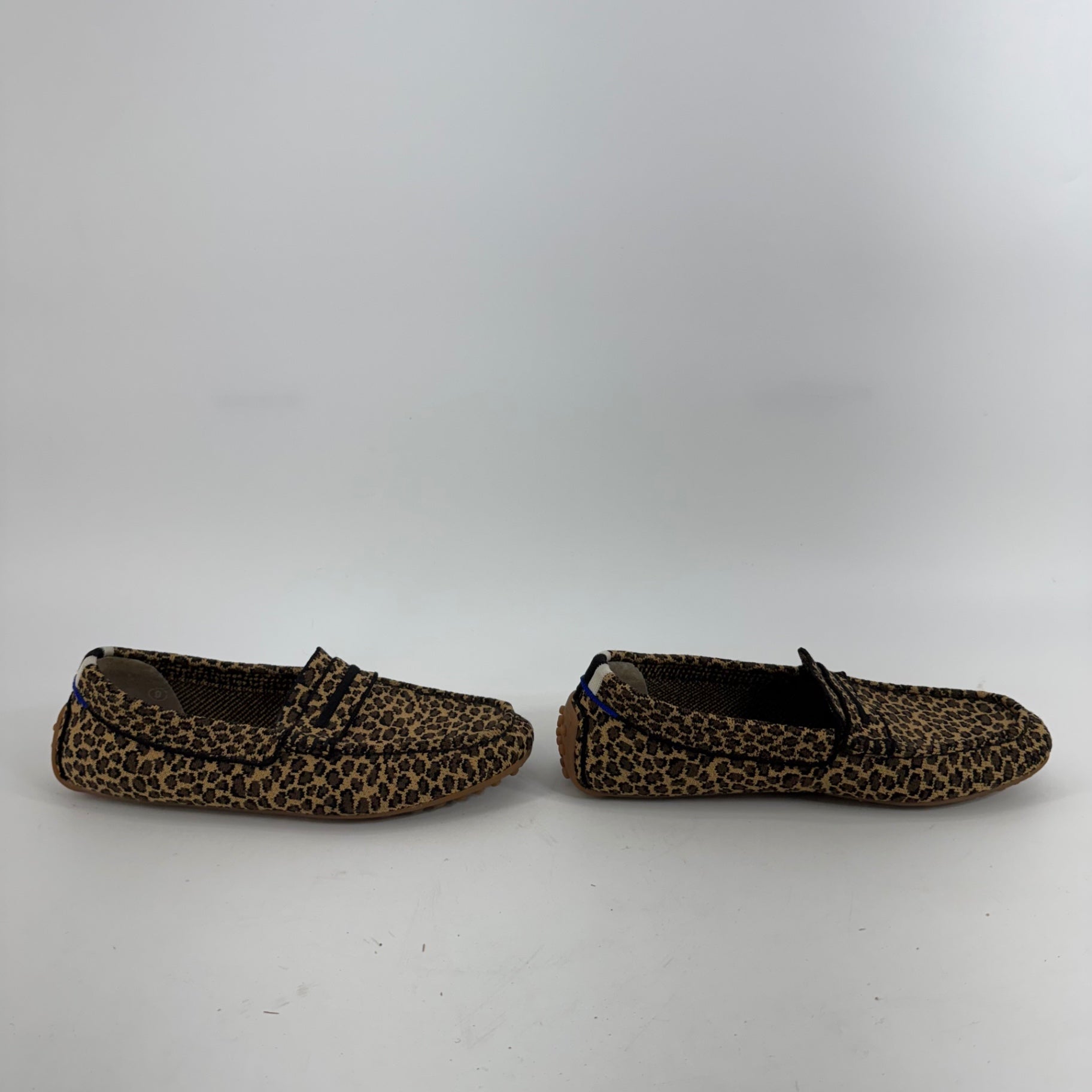 Rothy's Leopard Print Loafers Sz 9