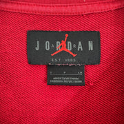 Nike Air Jordan Red Jumpman Embroidered Sweater Size SM