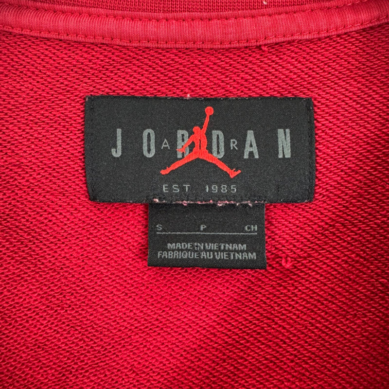 Nike Air Jordan Red Jumpman Embroidered Sweater Size SM