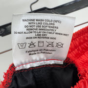 Title Boxing Black/Red Satin Boxing Shorts Size XL