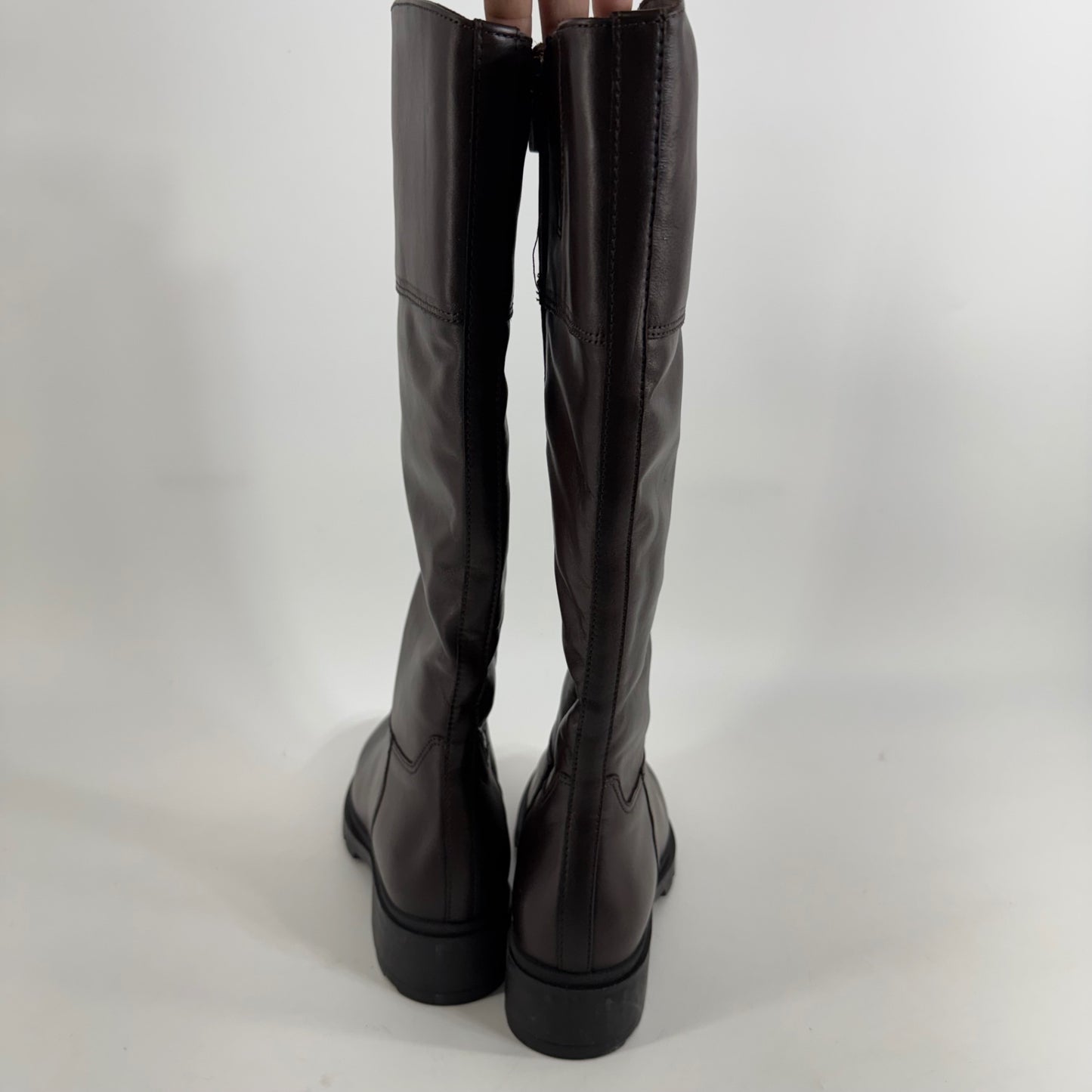 La Canadienne Brown Leather Boots Sz 7
