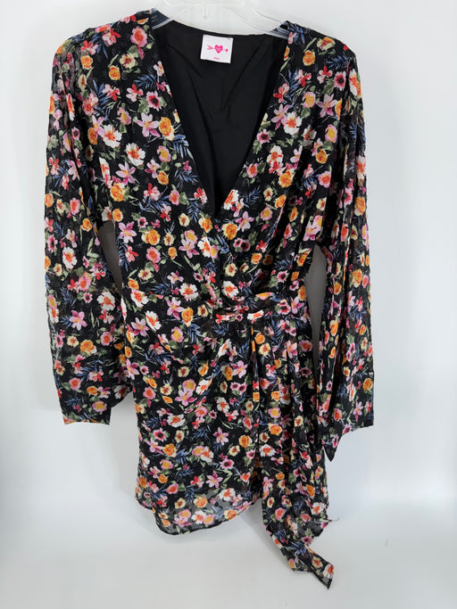 Buddy Love Black Multicolor Floral Dress