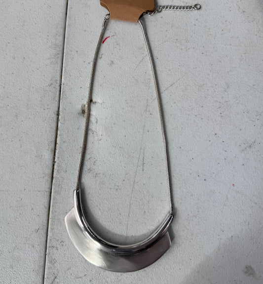 Silver Plate Pendant Necklace