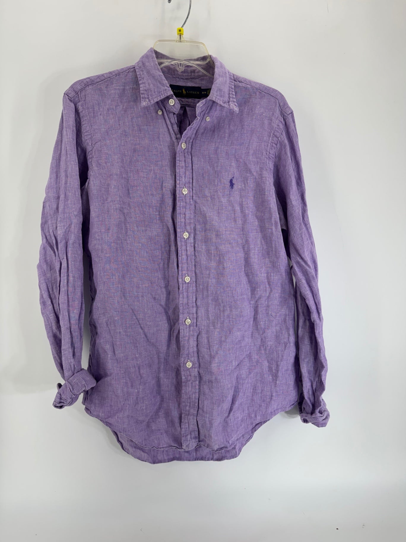 Ralph Lauren Purple Linen Button Up