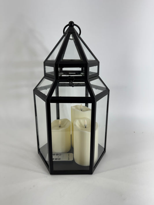 Unbranded Black Lamp Box w/ Remote and Candles