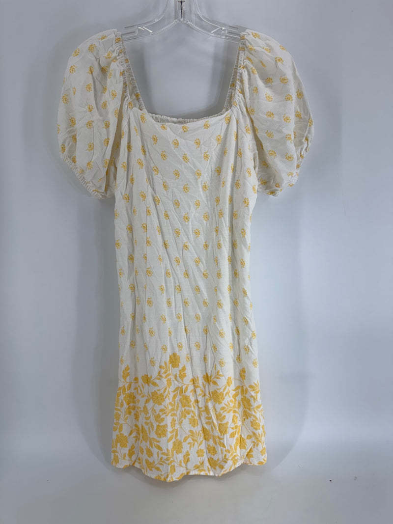 Lauren Conrad Yellow Floral Dress