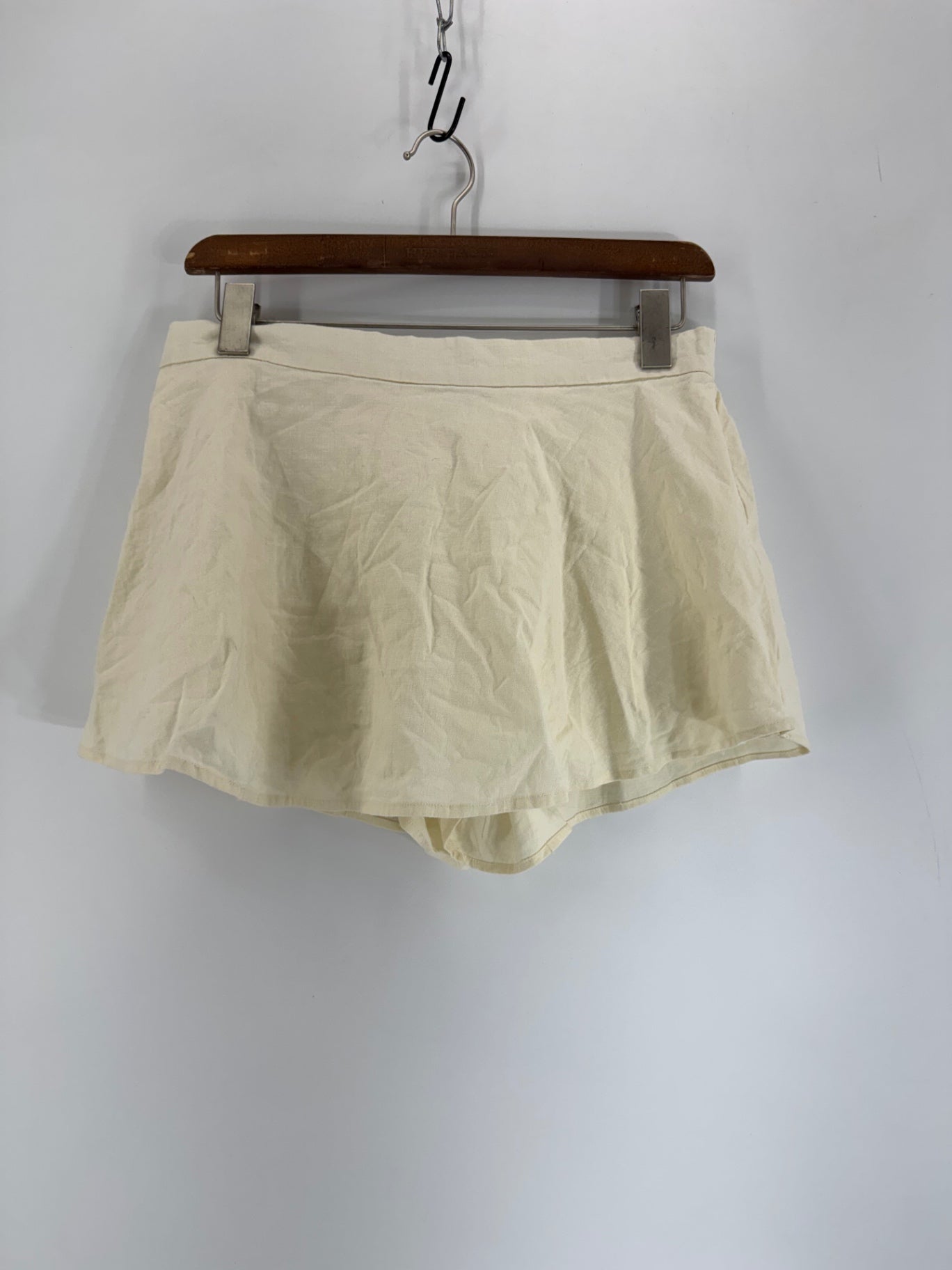 Florence Cream Faux Skirt Shorts