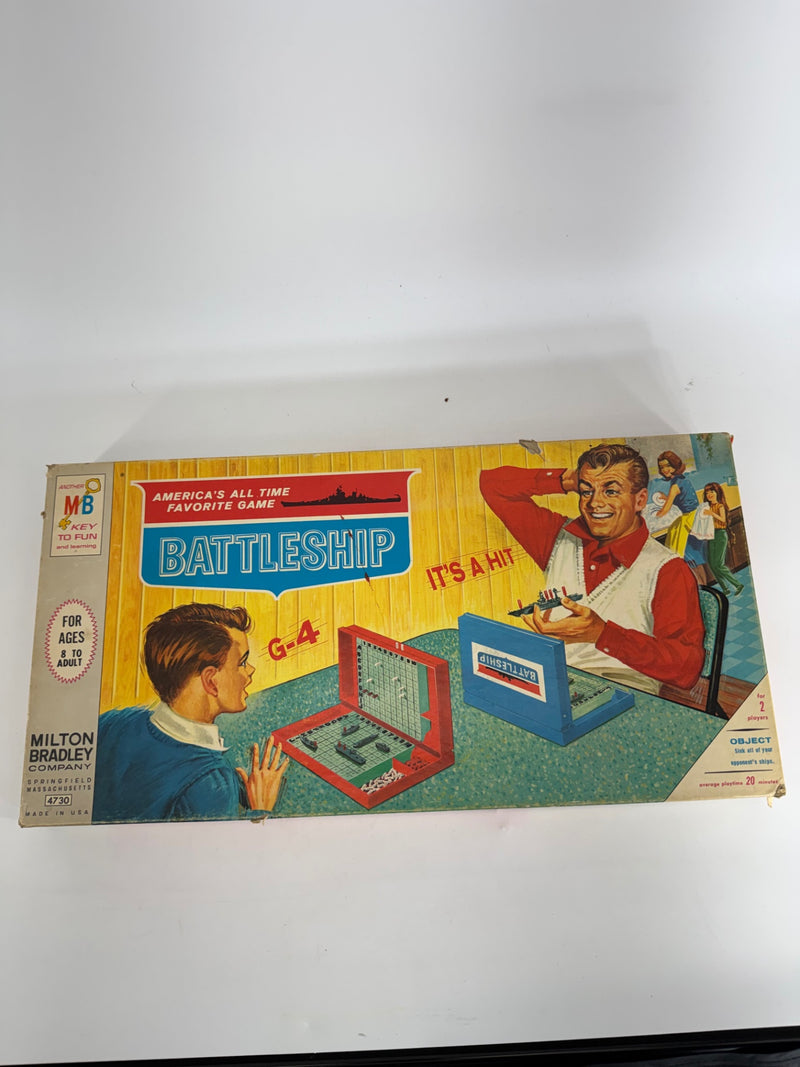 Battleship Vintage Game