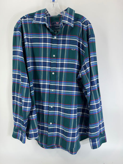 Vineyard Vines Multicolor Plaid Button Up