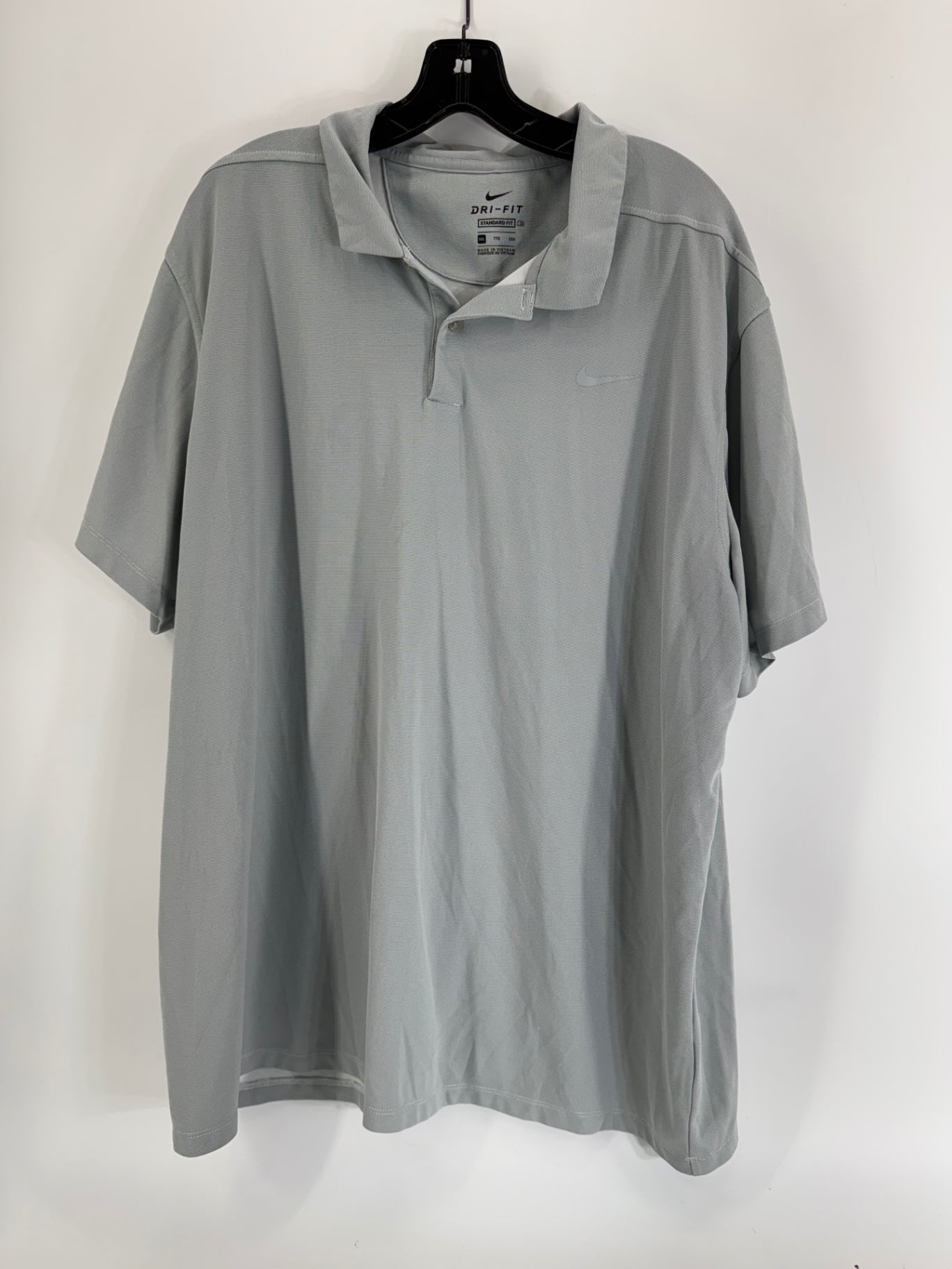 Nike Gray Dri-Fit Polo