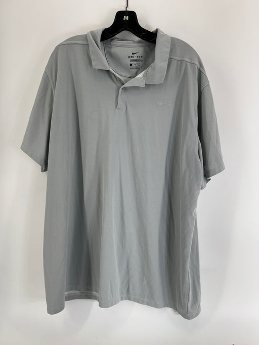 Nike Gray Dri-Fit Polo