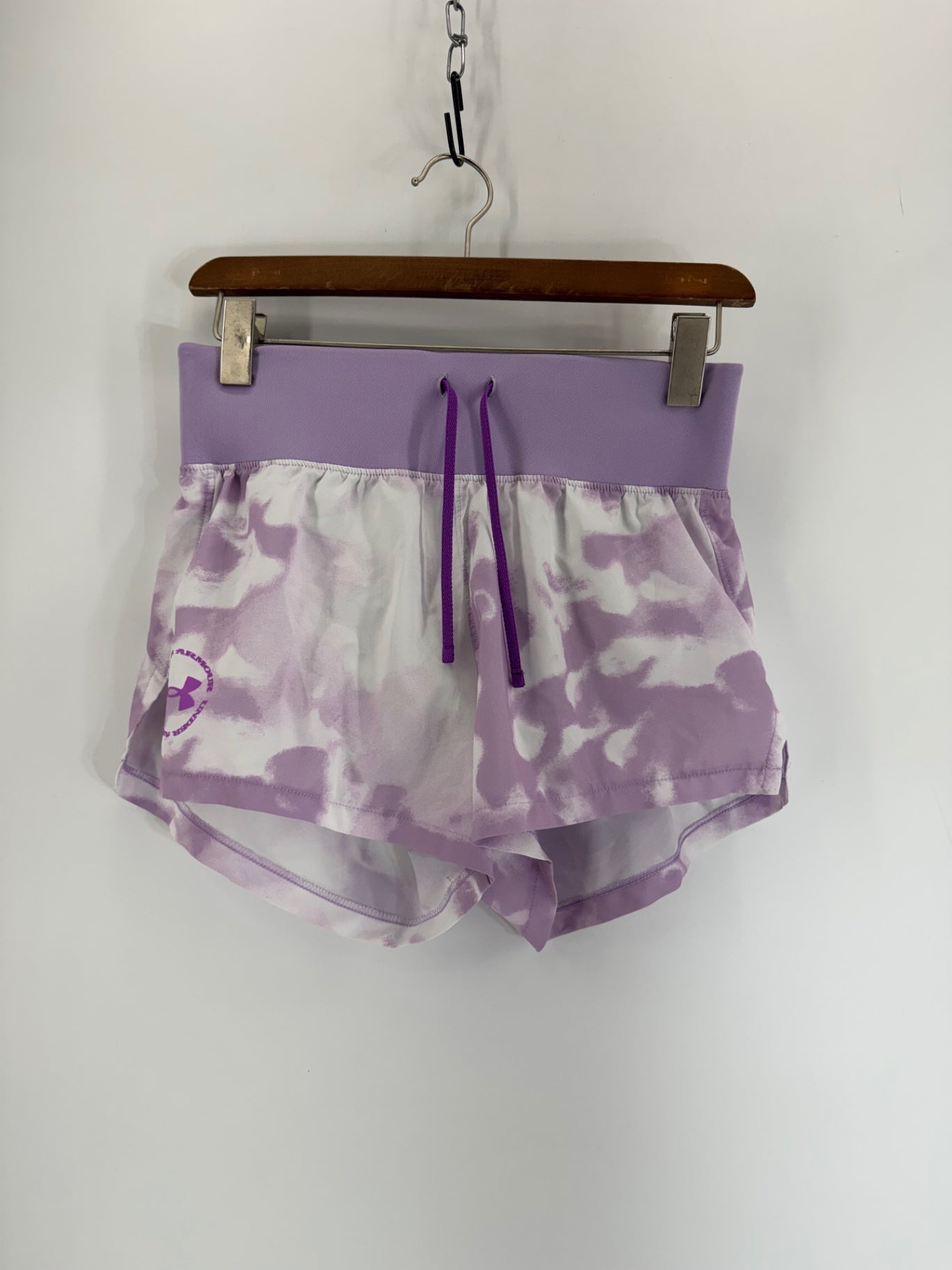 Under Armour Purple/White Athletic Shorts