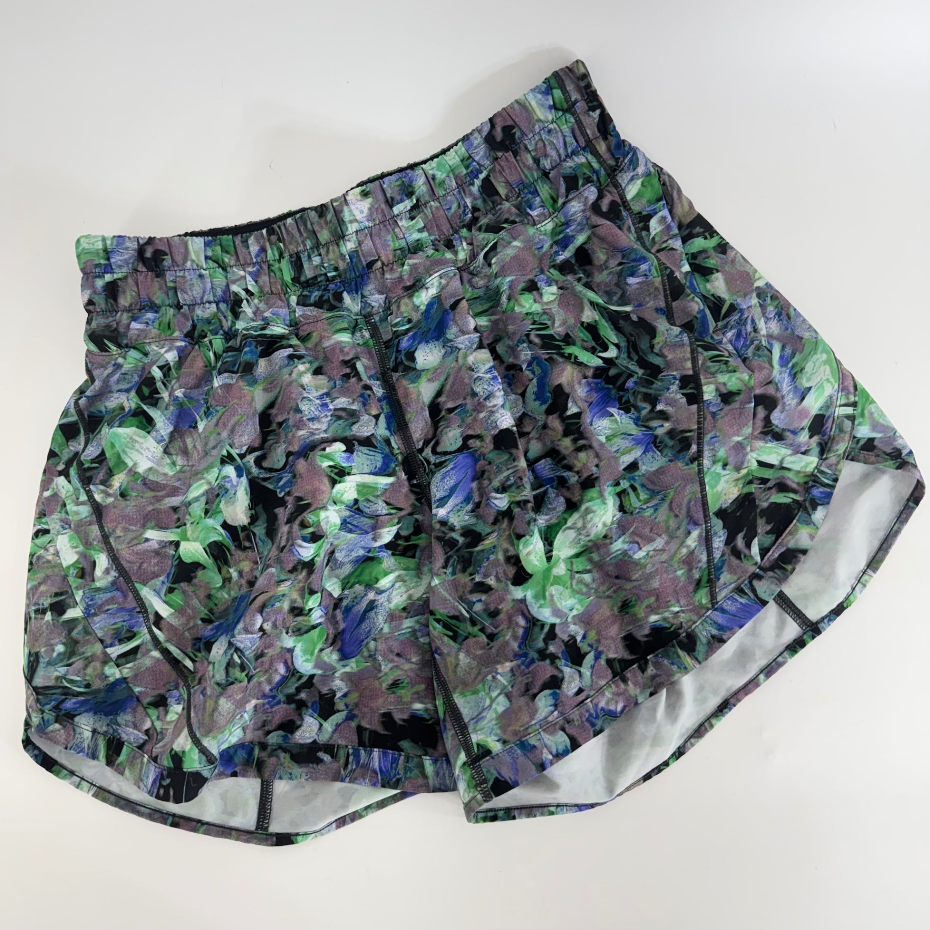 Lululemon Multicolored Floral Running Shorts