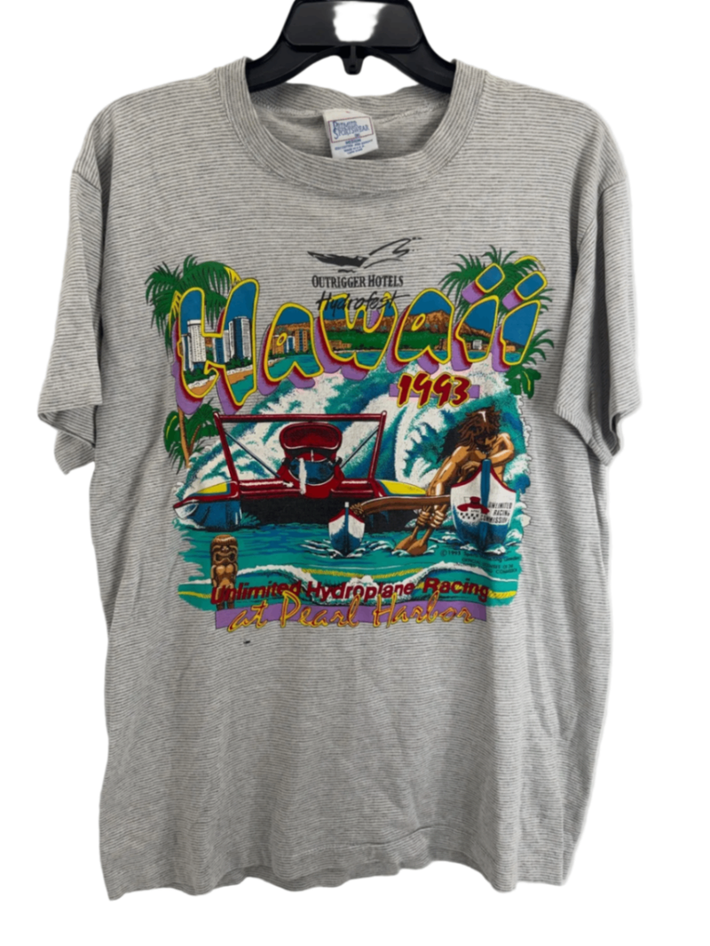 Vintage Hawaii 1993 Hydrofest Boating Shirt Sz Medium