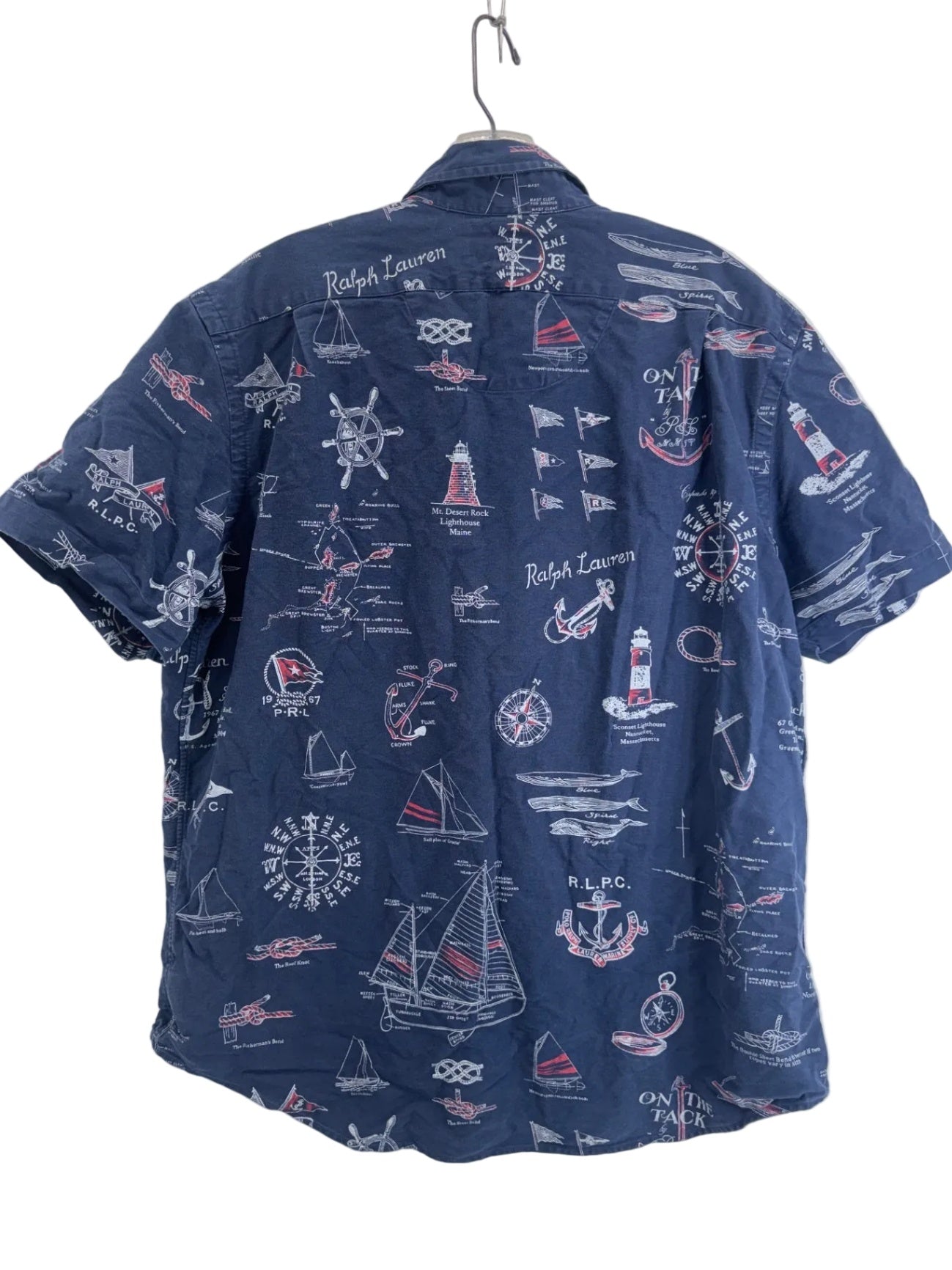 Polo Ralph Lauren Nautical-Print Oxford Shirt