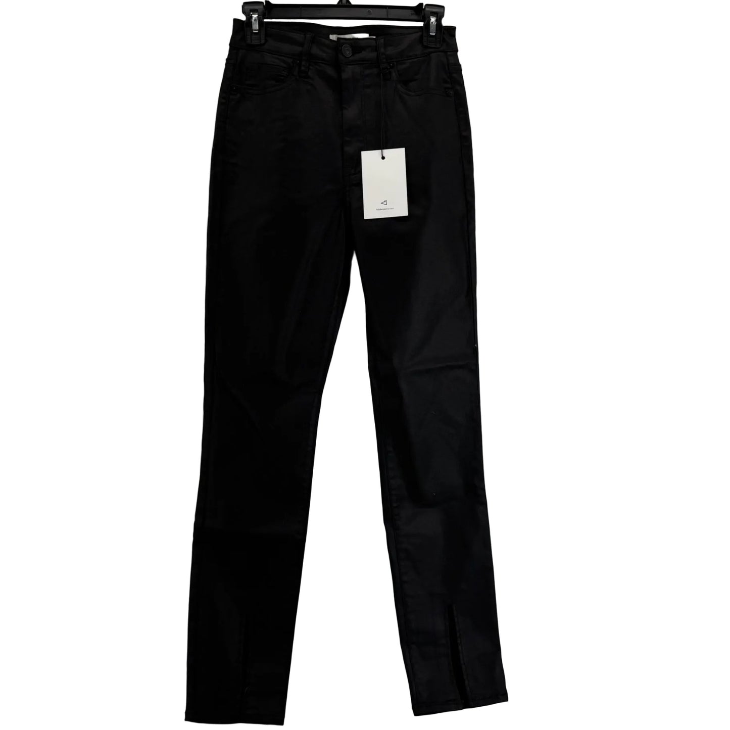 Hidden Jeans High Rise Skinny Black w/ Finish Jeans 27