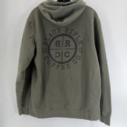Black Rifle Coffee Co Green Crosshair Hoodie Size Lg