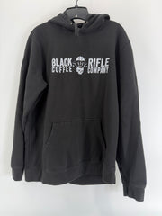 Black Rifle Coffee Company Black Skull Mug Hoodie Size Lg